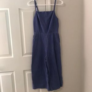 denim jumpsuit